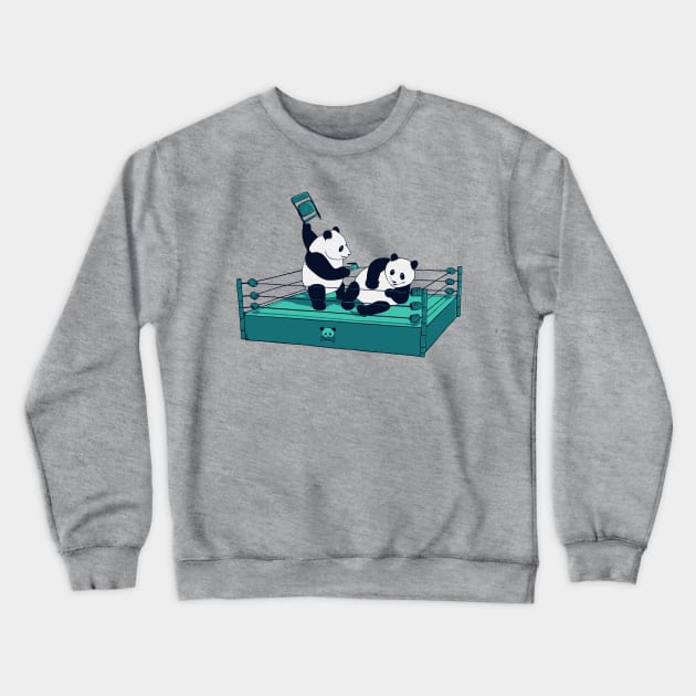 Pandamania Crewneck Sweatshirt by Pixelmania